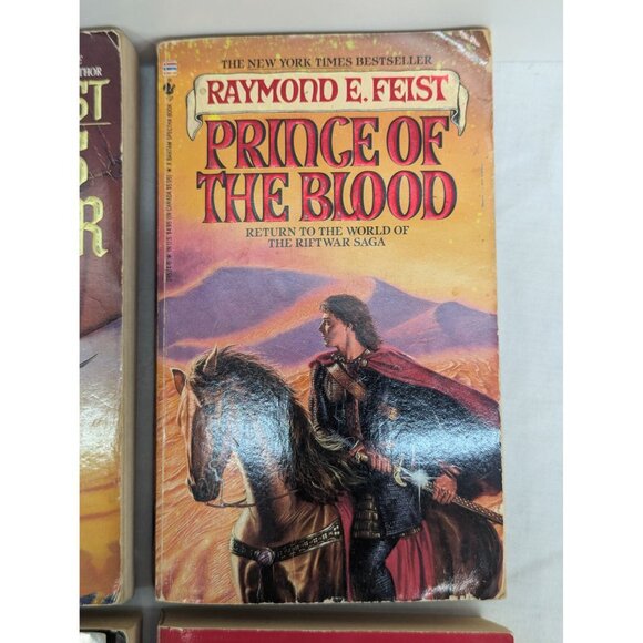 Raymond E. Feist Paperback Books Lot of 4 Read Description - Picture 3 of 7